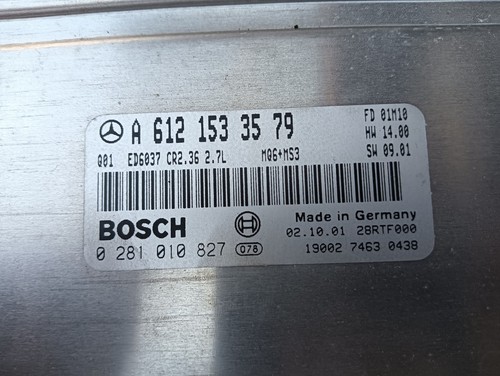 Centralina motore ecu - motore, mercedes